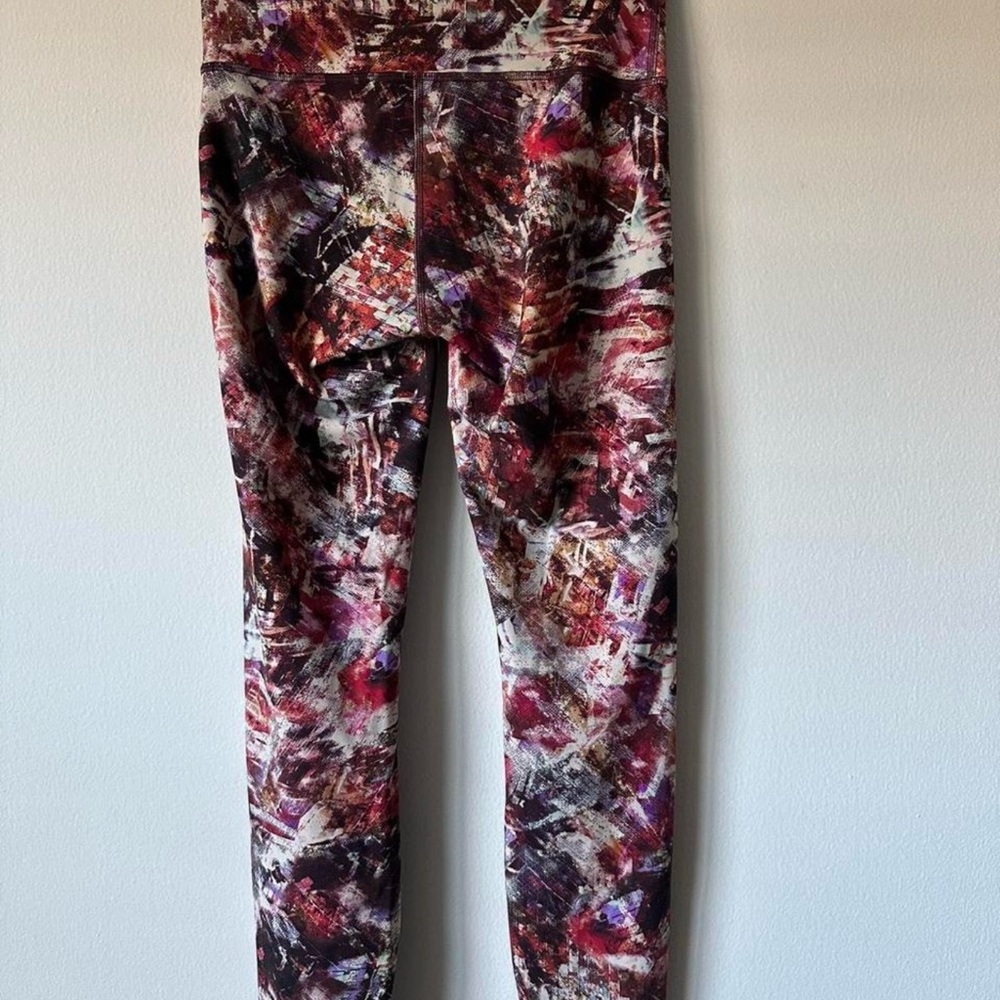Lululemon Wunder Train High Rise Tight 25” Urbantricity Multi Leggings Size 4 - Picture 3 of 7